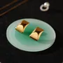 Jewelry - Black Felt Jewelry Display Set with Acrylic Accents - WHISPERING WOODS