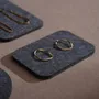 Jewelry - Black and Charcoal Felt Jewelry Display Set - WHISPERING WOODS