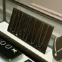 Jewelry - Black Vegan Suede, Wood and Brass Jewelry Display Set - WHISPERING WOODS