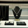 Jewelry - Black Vegan Suede, Wood and Brass Jewelry Display Set - WHISPERING WOODS