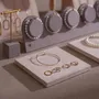 Jewelry - Blush Pink and Lavender Vegan Suede Jewelry Display Set - WHISPERING WOODS
