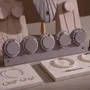 Jewelry - Blush Pink and Lavender Vegan Suede Jewelry Display Set - WHISPERING WOODS