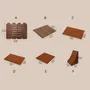 Jewelry - Caramel Vegan Suede and Walnut Veneer Jewelry Display Set - WHISPERING WOODS