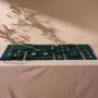 Jewelry - Dark Green Felt Jewelry Display Set with Acrylic Accents - WHISPERING WOODS
