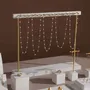Jewelry - Cream White Layered Counter Jewelry Display Set - WHISPERING WOODS