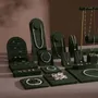 Jewelry - Forest Green Vegan Suede Jewelry Display Set - WHISPERING WOODS