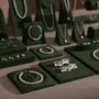 Jewelry - Forest Green Vegan Suede Jewelry Display Set - WHISPERING WOODS