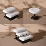 Jewelry - White Faux Fur Jewelry Display Stand Set - WHISPERING WOODS