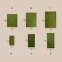 Jewelry - Green Felt Jewelry Display Set - WHISPERING WOODS