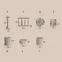 Jewelry - Roman Column Gypsum Jewelry Display Set - WHISPERING WOODS
