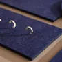 Jewelry - Midnight Blue Felt Jewelry Display Set - WHISPERING WOODS