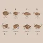 Jewelry - Beige Vegan Suede Jewelry Trays - WHISPERING WOODS