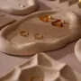 Jewelry - Beige Vegan Suede Jewelry Trays - WHISPERING WOODS