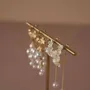 Jewelry - Minimalist Brass T-Bar Earring Stand - WHISPERING WOODS