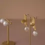 Jewelry - Minimalist Brass T-Bar Earring Stand - WHISPERING WOODS