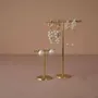 Jewelry - Minimalist Brass T-Bar Earring Stand - WHISPERING WOODS