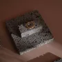 Jewelry - Natural Lava Stone and Brass Jewelry Display Set - WHISPERING WOODS