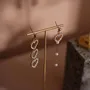 Jewelry - Natural Lava Stone and Brass Jewelry Display Set - WHISPERING WOODS
