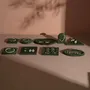 Jewelry - Forest Green Vegan Suede Jewelry Tray Set - WHISPERING WOODS