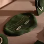 Jewelry - Forest Green Vegan Suede Jewelry Tray Set - WHISPERING WOODS