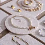 Jewelry - Off White Felt Jewelry Display Set - WHISPERING WOODS