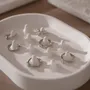 Jewelry - White Gypsum Jewelry Display Set - WHISPERING WOODS