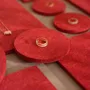 Jewelry - Red Felt Jewelry Display Platform Set - WHISPERING WOODS