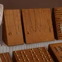 Jewelry - Terrace Sloped Jewelry Display Set in Caramel Vegan Suede - WHISPERING WOODS