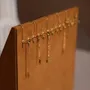 Jewelry - Terrace Sloped Jewelry Display Set in Caramel Vegan Suede - WHISPERING WOODS