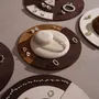 Jewelry - Tondo Round Jewelry Display Tray in Vegan Suede - WHISPERING WOODS