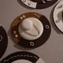 Jewelry - Tondo Round Jewelry Display Tray in Vegan Suede - WHISPERING WOODS