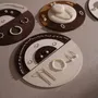 Jewelry - Tondo Round Jewelry Display Tray in Vegan Suede - WHISPERING WOODS