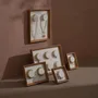 Jewelry - White Vegan Suede Bracelet Display Frame Set - WHISPERING WOODS