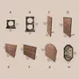 Jewelry - Walnut Veneer and Black Vegan Suede Jewelry Display Set - WHISPERING WOODS