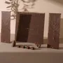 Jewelry - Solid Walnut and Walnut Veneer Jewelry Display Set - WHISPERING WOODS