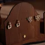 Jewelry - Walnut Veneer Earring and Bracelet Display Set - WHISPERING WOODS