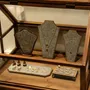 Jewelry - Walnut Veneer and Grey Felt Jewelry Display Set - WHISPERING WOODS