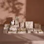 Jewelry - Yellow Travertine Jewelry Display Set with Gypsum Sculpture - WHISPERING WOODS