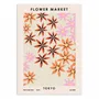 Poster - Art-Poster - Flower Market Tokyo - NKTN - WALL EDITIONS
