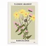 Affiches - Affiche - Flower Market Barcelona - NKTN - WALL EDITIONS