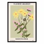 Affiches - Affiche - Flower Market Barcelona - NKTN - WALL EDITIONS