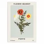 Poster - Art-Poster - Flower Market Porto - NKTN - WALL EDITIONS