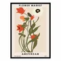 Affiches - Affiche - Flower Market Amsterdam - NKTN - WALL EDITIONS