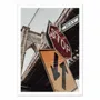 Poster - Art-Poster - Brooklyn Bridge Stop - Rikard Martin - WALL EDITIONS