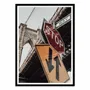 Poster - Art-Poster - Brooklyn Bridge Stop - Rikard Martin - WALL EDITIONS