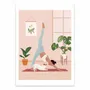 Poster - Art-Poster - Downward Dog - Petra Holikova - WALL EDITIONS
