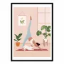 Poster - Art-Poster - Downward Dog - Petra Holikova - WALL EDITIONS