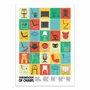Poster - Art-Poster - Chronology of chairs - Wall Chart Co - WALL EDITIONS