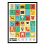 Poster - Art-Poster - Chronology of chairs - Wall Chart Co - WALL EDITIONS