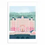 Affiches - Affiche - The Grand Budapest Hotel - Petra Lizde - WALL EDITIONS